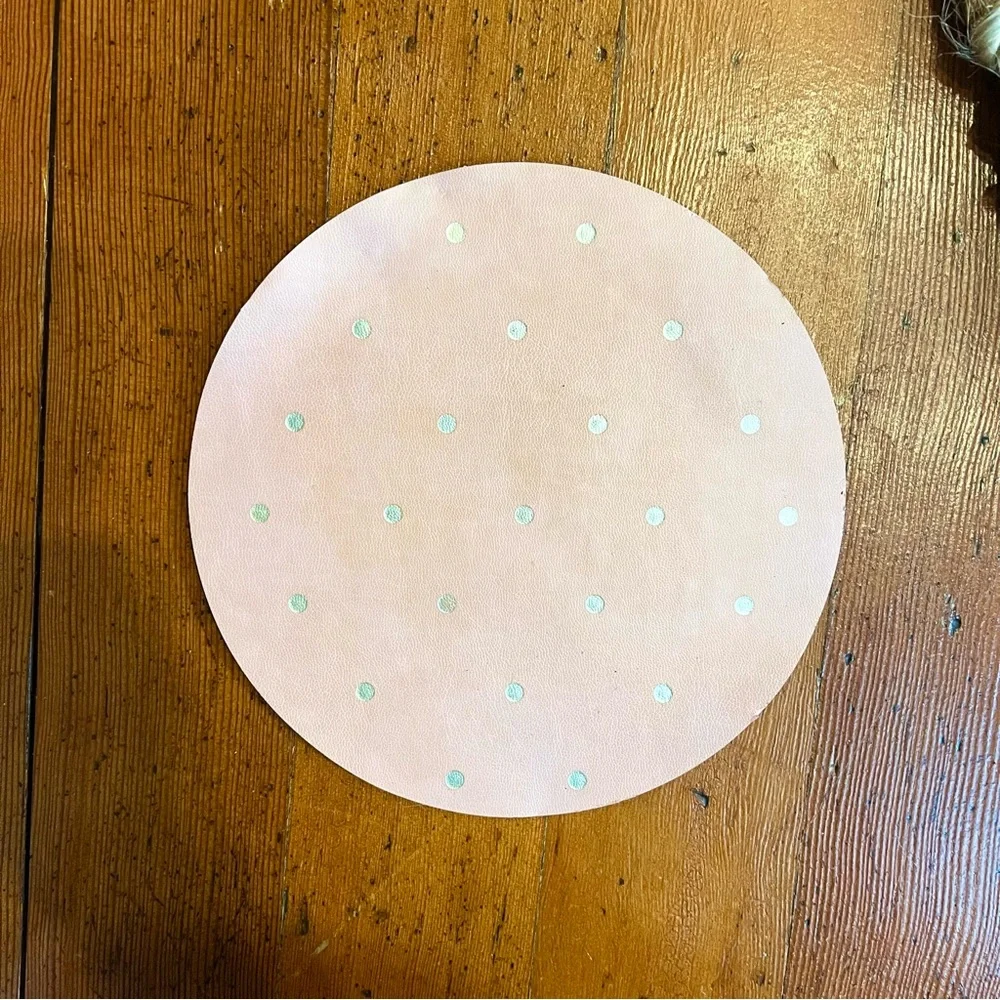 Threshold™ | Mousepad, Pink with Gold Dots